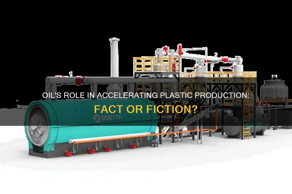 does oil make plastics faster