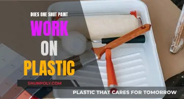 Exploring One-Shot Paint Application on Plastic Surfaces