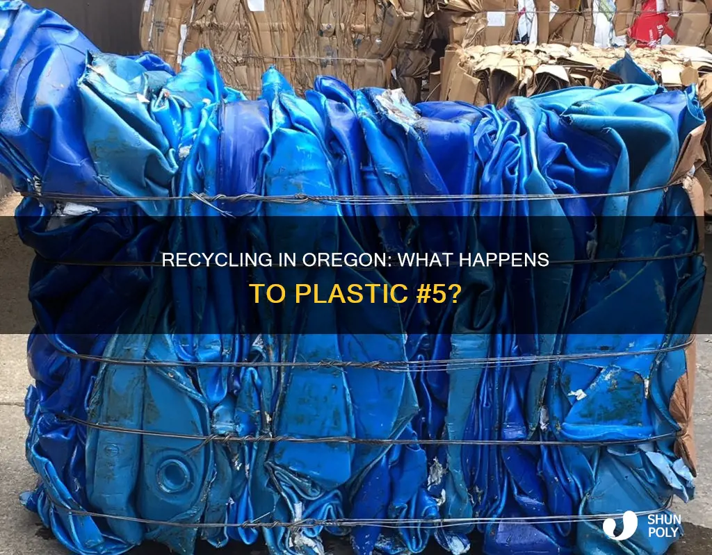 does oregon recycle 5 plastic