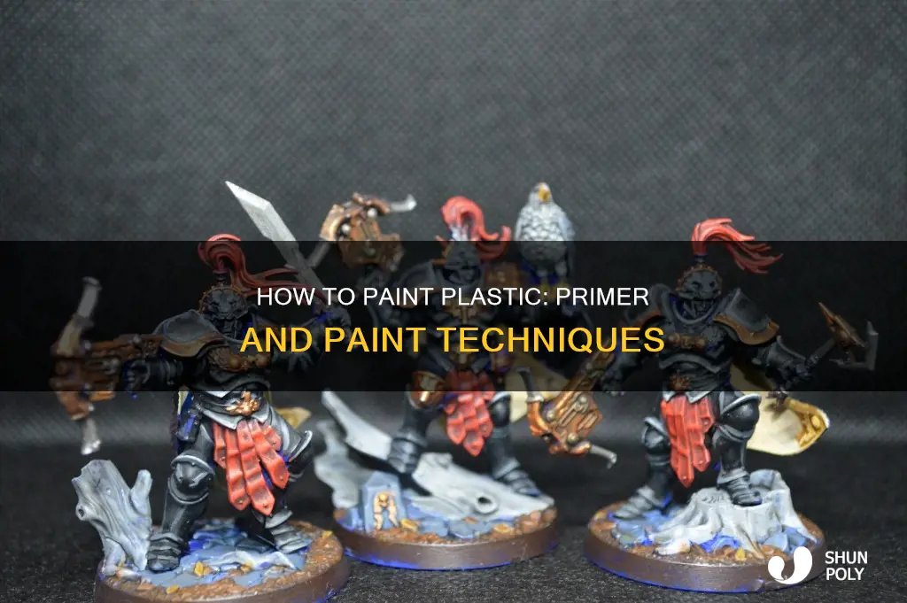 does paint and primer work on plastic