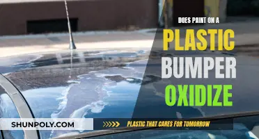 How Paint on Plastic Bumper Oxidizes?