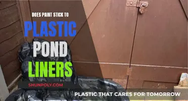 How to Paint Plastic Pond Liners Effectively