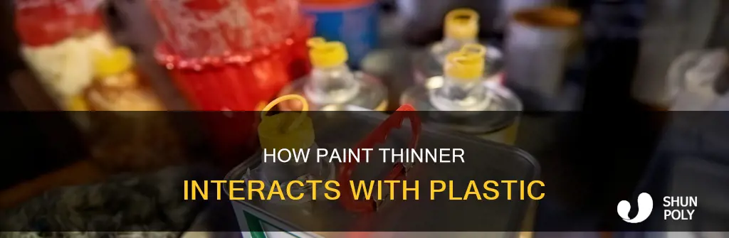 does paint thinner eat plastic