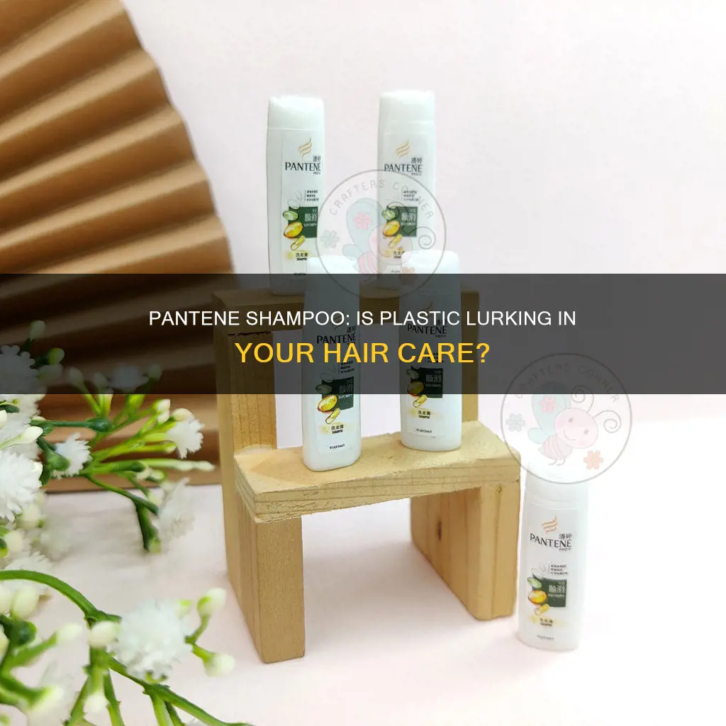 does pantene shampoo have plastic in it