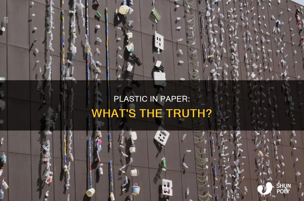 does paper have plastic in it