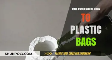 Can Paper Mache Adhere to Plastic Bags? A Crafting Experiment