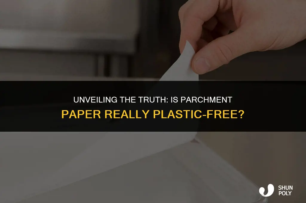 does parchment paper have plastic