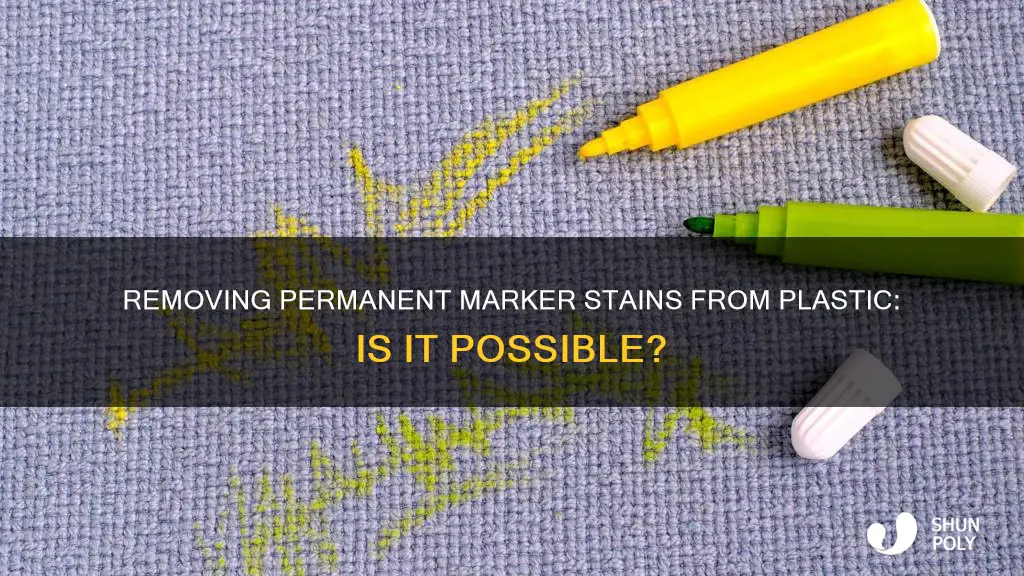 does permanent marker erase of off plastic
