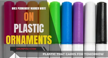 Can Permanent Markers Decorate Plastic Ornaments?