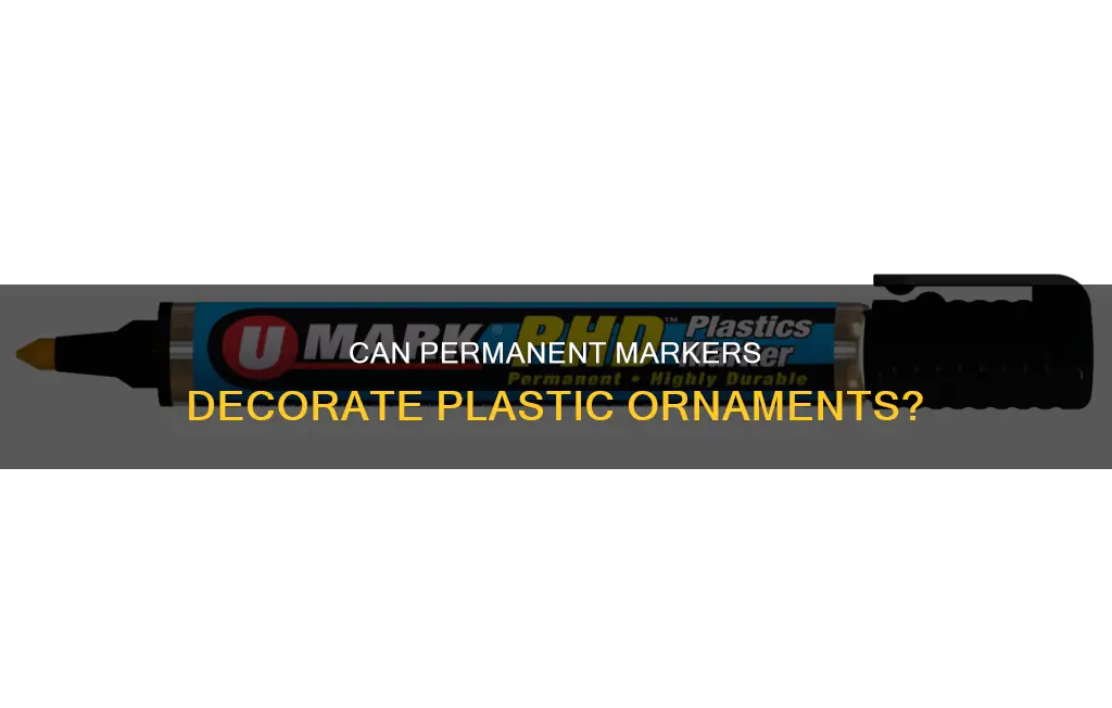 does permanent marker write on plastic ornaments