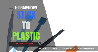 How to Stick Permanent Vinyl on Plastic
