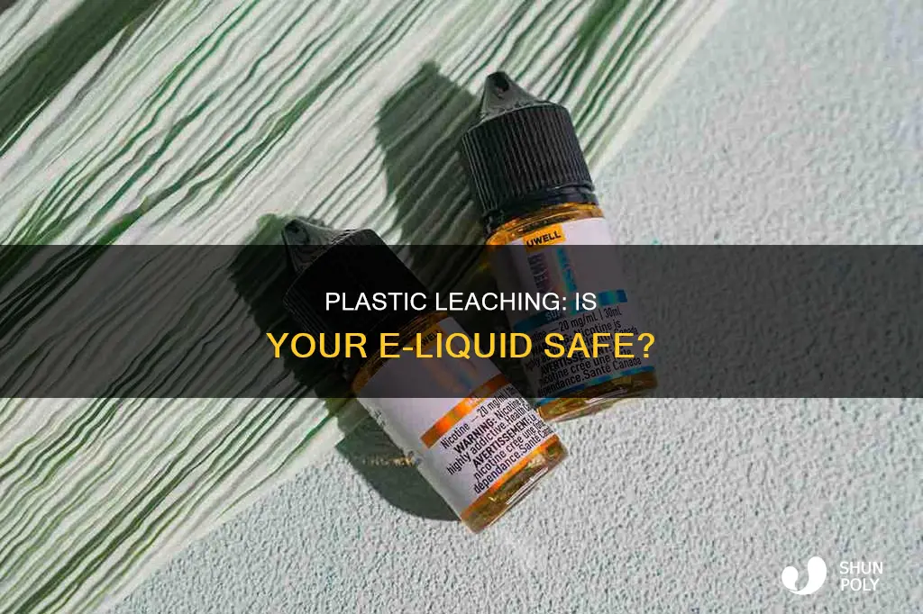 does pet plastic leach into eliquid