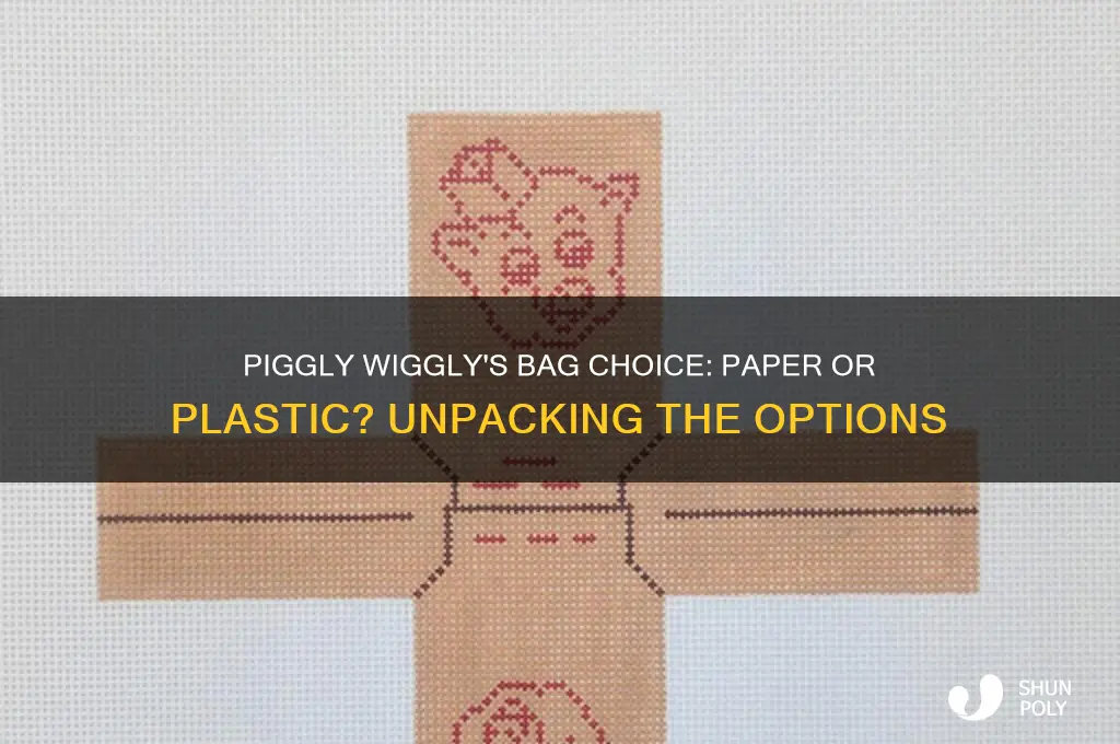 does piggly wiggly use paper or plastic bags