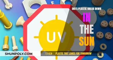 Sunlight's Effect: Plastic Breakdown Explained