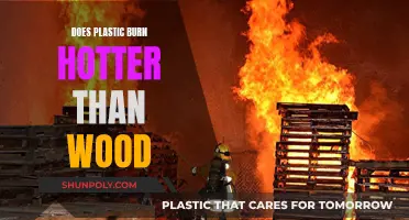 Plastic vs Wood: Which Burns Hotter?