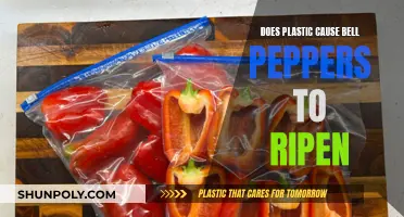 Plastic's Effect: How It Helps Bell Peppers Ripen