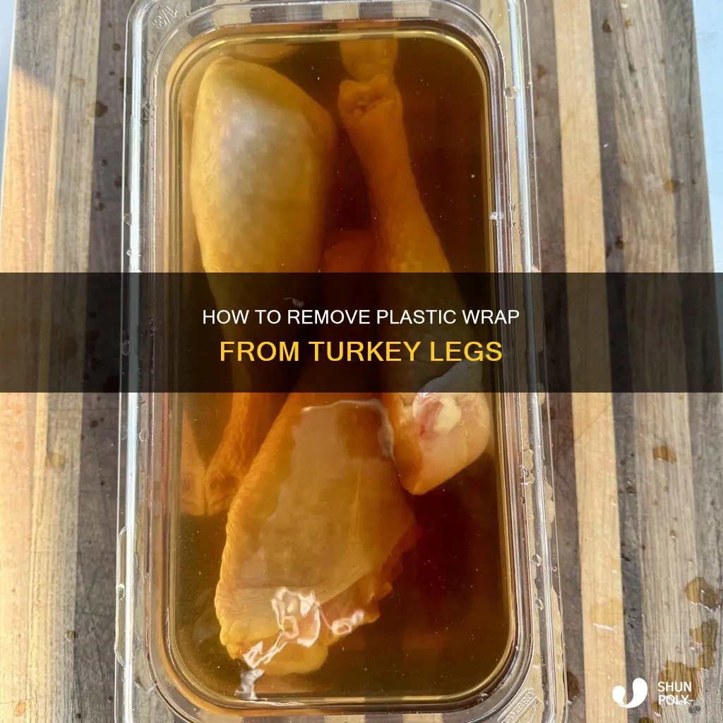 does plastic come off turkeys legs