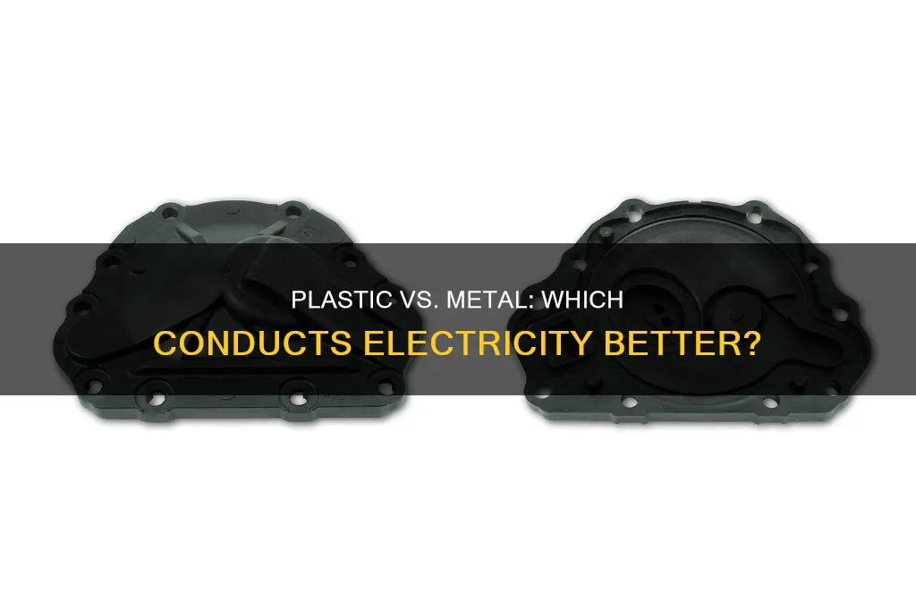 does plastic conduct more electricity than plastic