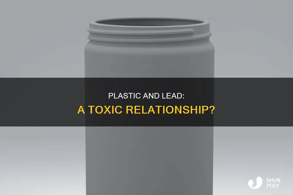 does plastic contain lead