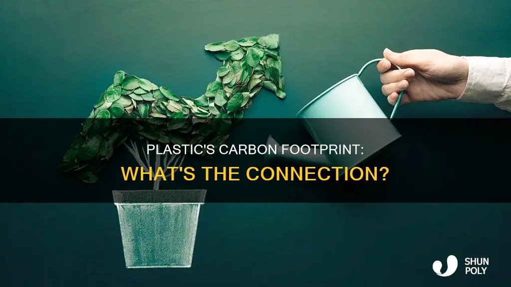 does plastic contribute to carbon footprint