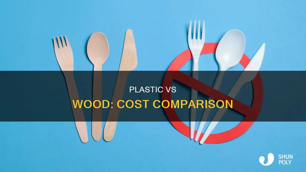 does plastic cost more than wood