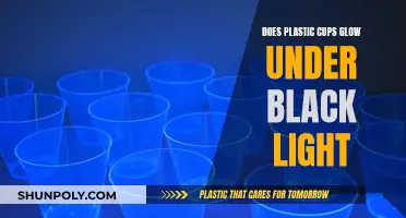 Plastic Cups: Black Light Secrets Revealed
