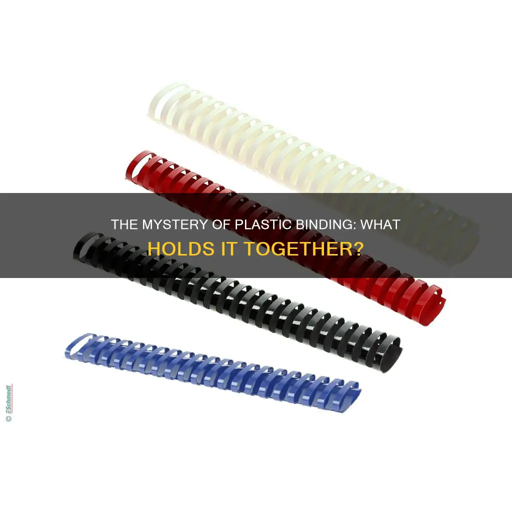 does plastic have a binding agent