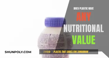 Plastic Consumption: Any Nutritional Benefits?