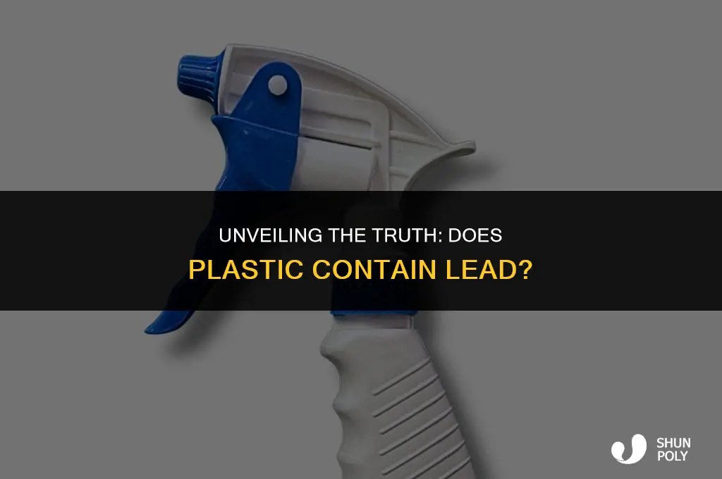 does plastic have lead
