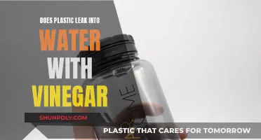 Plastic and Water: Vinegar's Effect