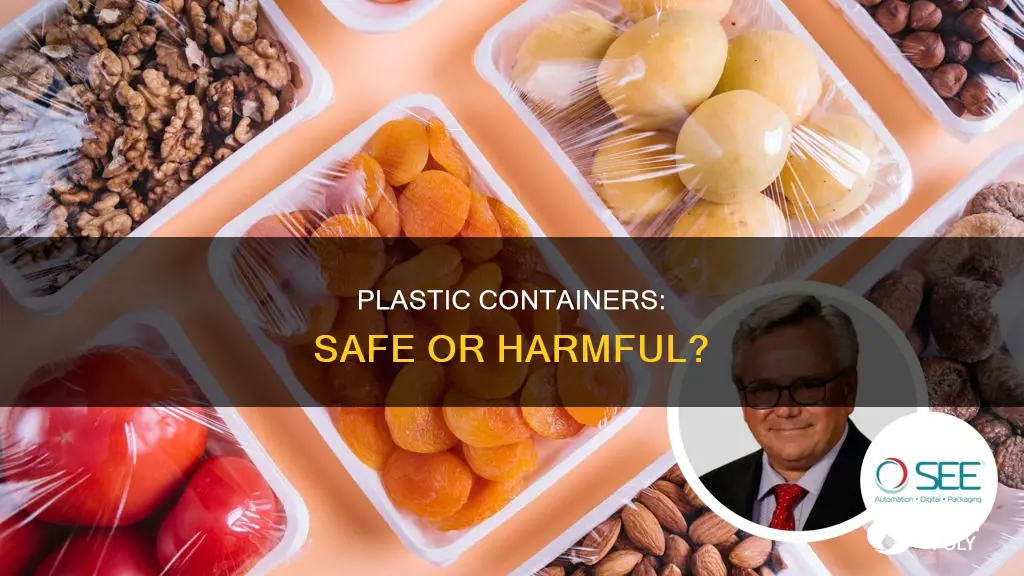 does plastic leech into food from plastic containers