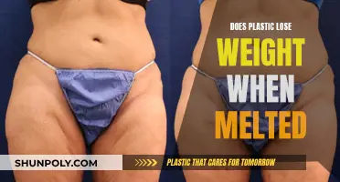 Melting Plastic: Does It Lose Weight?