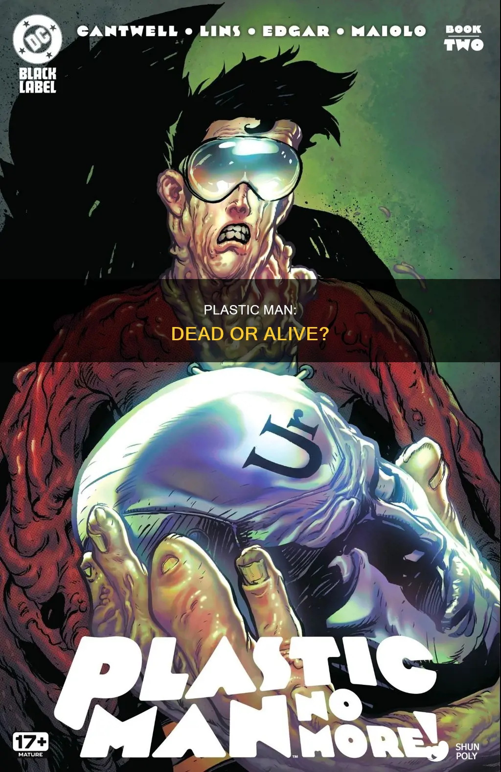 does plastic man die in dc comic