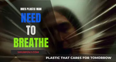 Plastic Man's Breathing: Does He Need Oxygen?