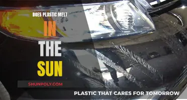 Sun's Heat: Plastic's Melting Point?