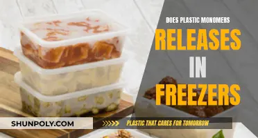 Plastic Monomers: Leaching in Freezers?