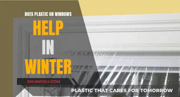 How Plastic on Windows Helps During Winter