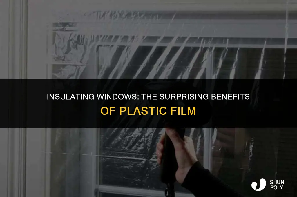 does plastic on windows help