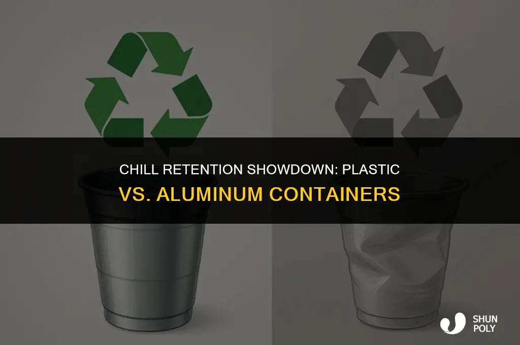 does plastic or aluminum stay colder longer