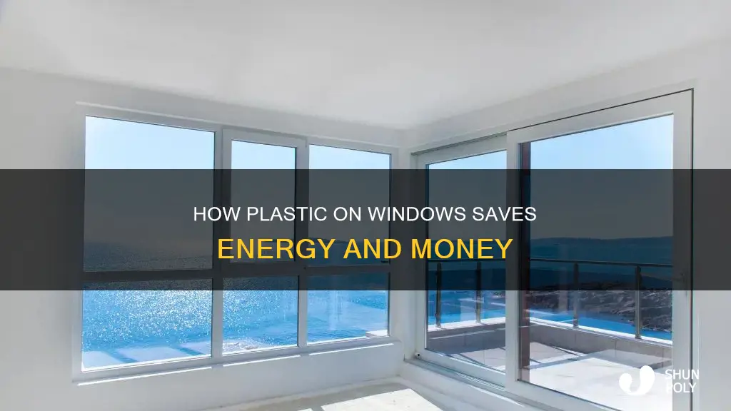 does plastic over windows help in summer
