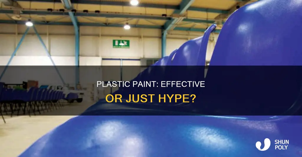 does plastic paint really work