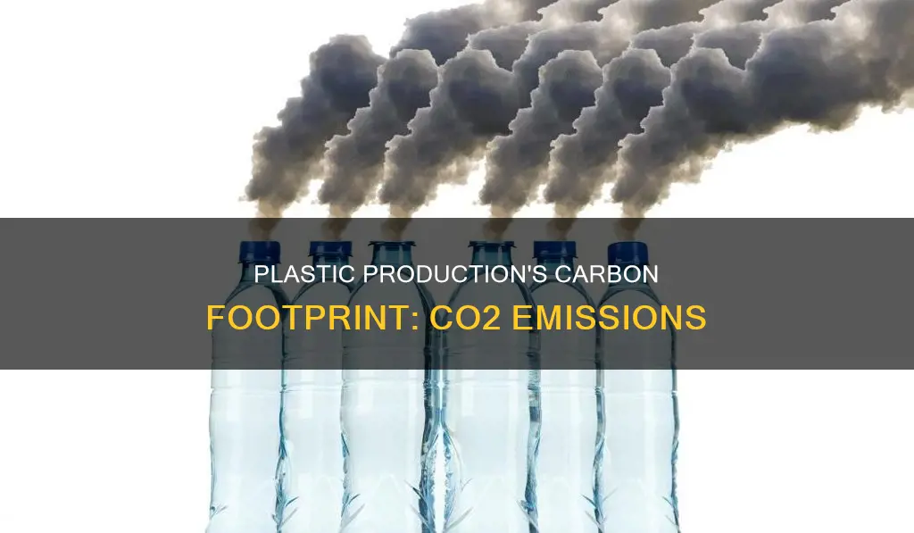 does plastic production release carbon dioxide
