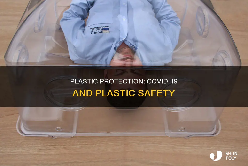does plastic protect from covid 19