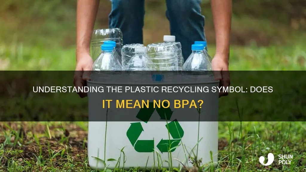 does plastic recycle symbol one indicate no bpa