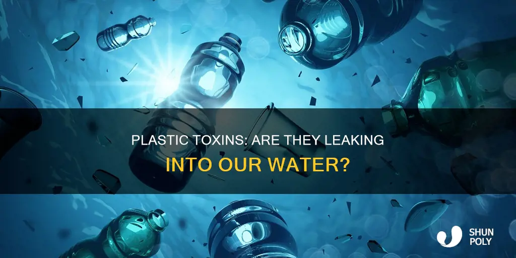 does plastic release toxins in water