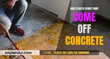 How to Remove Plastic Spray Paint from Concrete