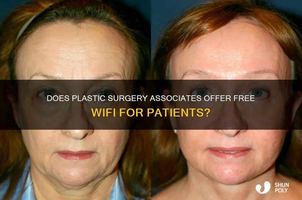 does plastic surgery associates have wifi