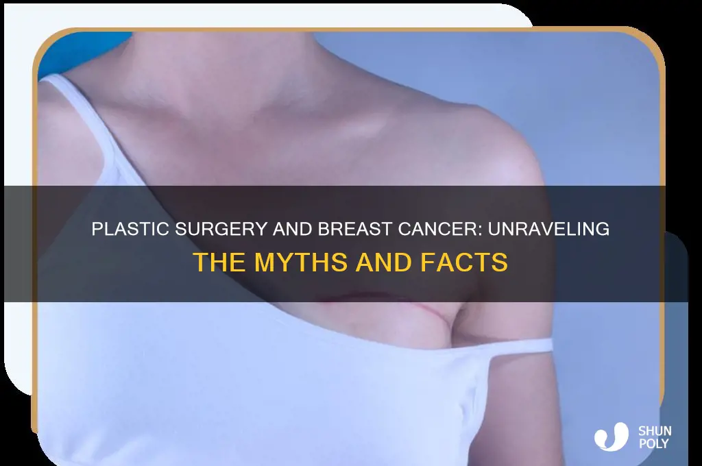 does plastic surgery cause breast cancer