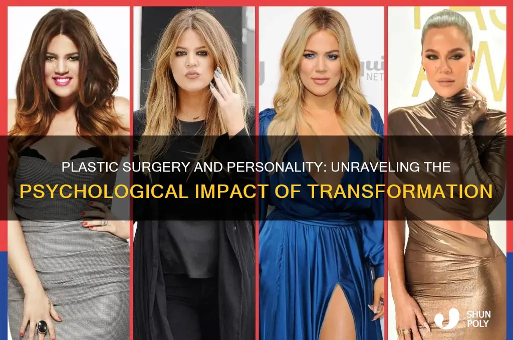 does plastic surgery change your personality