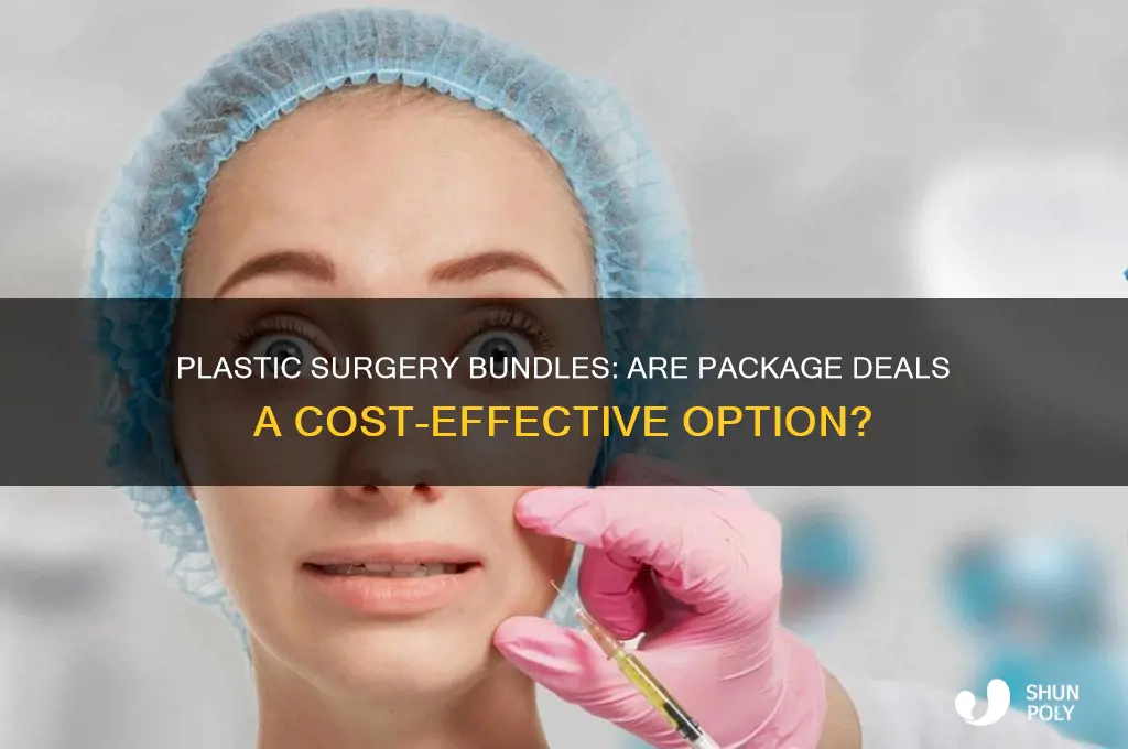 does plastic surgery come in bundle plans